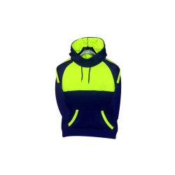 Green Mens Hi Vis Work Hoodie Safety Jacket(绿色男子Hi Vis工作卫衣安全夹克)