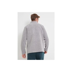 RIVERS - Mens Jumper - 1/4 Zip Fleece Jumper(RIVERS -男士套头衫- 1/4拉链羊毛套头衫)