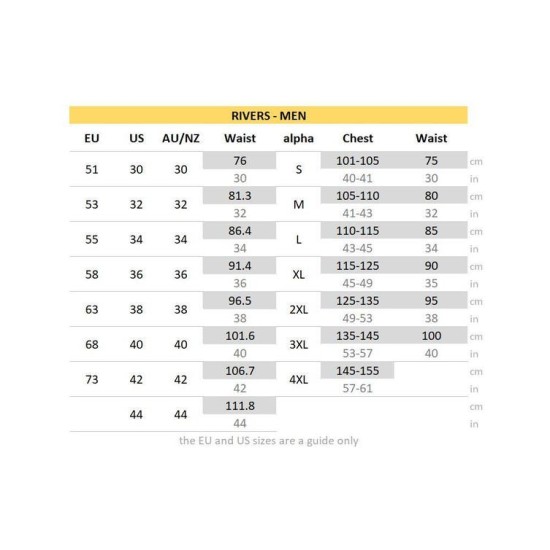 RIVERS - Mens Activewear - Crew Fleece Jumper(RIVERS -男士运动服-船员羊毛套头衫)