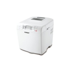 TODO Bread Maker 12 Programs Menu 550W Power Keep Warm Function White（TODO面包机12个程序菜单550W电源保温功能白色）