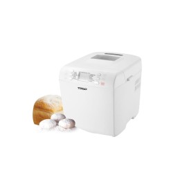 TODO Bread Maker 12 Programs Menu 550W Power Keep Warm Function White（TODO面包机12个程序菜单550W电源保温功能白色）
