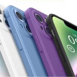  Apple 14 phone case iPhone14Pro Max new 14Plus frosted anti-fall ultra-thin men's simple women's lens all-inclusive protective case Apple 14 [Yuanfeng Blue] ultra-thin matte non-stick fingerprint tempered film