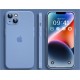  Apple 14 phone case iPhone14Pro Max new 14Plus frosted anti-fall ultra-thin men's simple women's lens all-inclusive protective case Apple 14 [Yuanfeng Blue] ultra-thin matte non-stick fingerprint tempered film