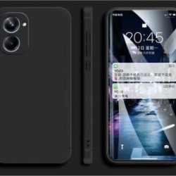 Suitable for Realme10Pro Phone Case RMX3687 Protective Case Realme 10Pro All Inclusive Straight Side Anti Fall Silicone Soft Case Cartoon Cute Personality Granny Gray - Astronaut + Tempered Film