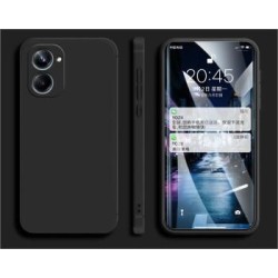 Suitable for Realme10Pro Phone Case RMX3687 Protective Case Realme 10Pro All Inclusive Straight Side Anti Fall Silicone Soft Case Cartoon Cute Personality Granny Gray - Astronaut + Tempered Film