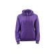 Purple Unisex Basic Plain Hoodie(紫色男女皆宜的普通卫衣)