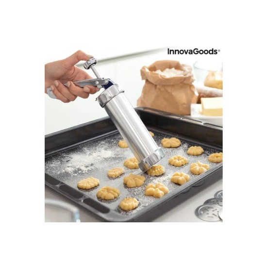 2-in-1 Biscuit Maker and Piping Gun Prekies（二合一饼干制造商和管道枪Prekies）