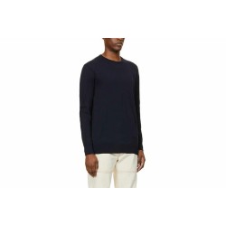 Ralph Lauren Men's Slim Fit Crewneck Long Sleeve Sweater Top Hunter Navy(拉尔夫劳伦男士修身合身圆领长袖毛衣顶级猎人海军)
