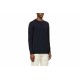 Ralph Lauren Men's Slim Fit Crewneck Long Sleeve Sweater Top Hunter Navy(拉尔夫劳伦男士修身合身圆领长袖毛衣顶级猎人海军)