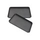 2 Pcs Pizza Plate Roasting Pan Baking Pans Non-stick Carbon Steel Bakeware Tray（2个披萨盘，烤盘，烤盘，不粘碳钢烤盘）