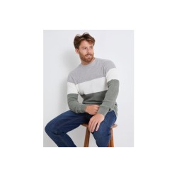 RIVERS - Mens Jumper - Block Colour Jumper(男士套头衫-色块套头衫)